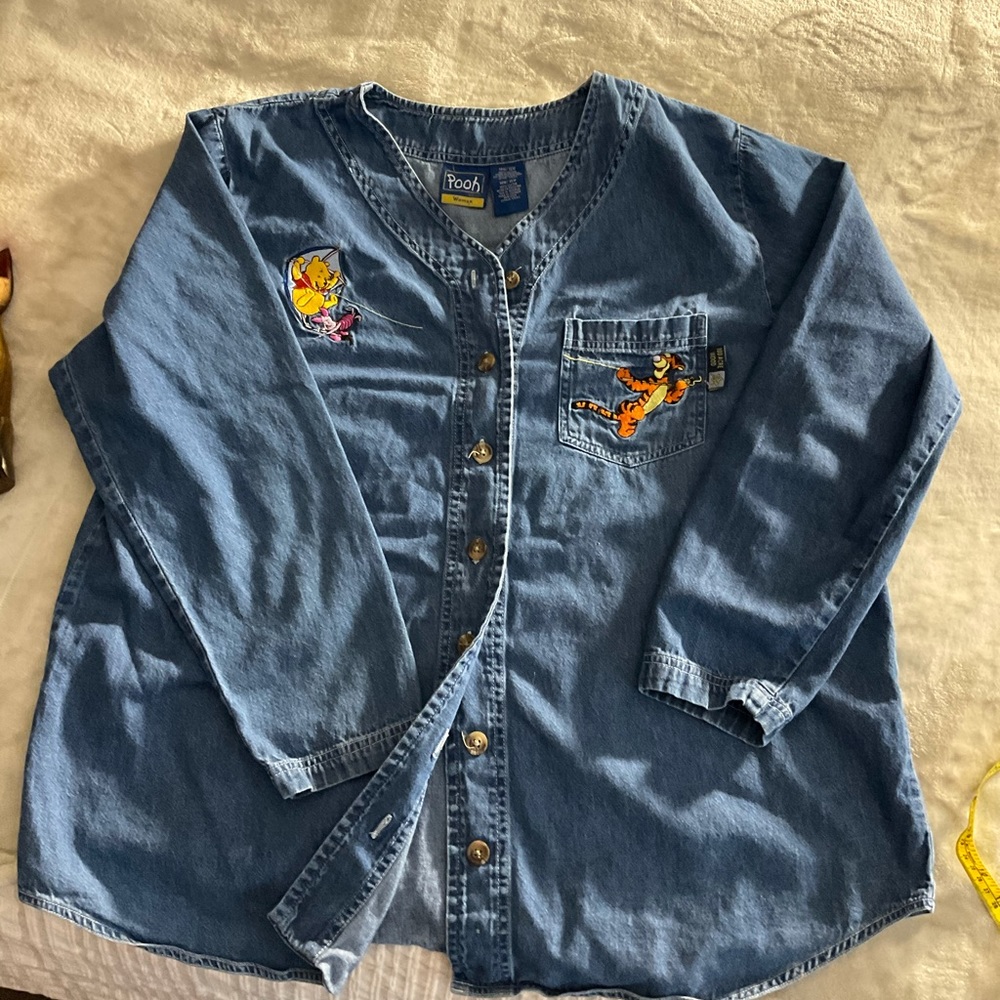 Disney denim shirt